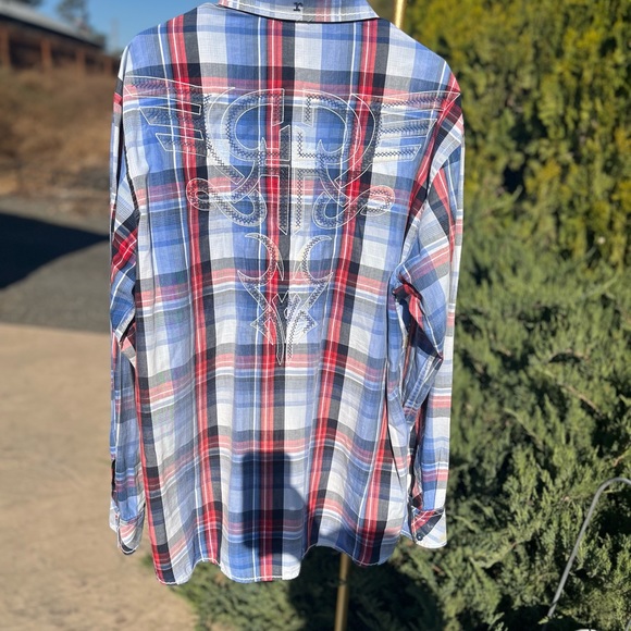 Mens XXL BUCKLE ROAR LONG SLEEVED SHIRT GREAT CONDITION - Picture 5 of 8